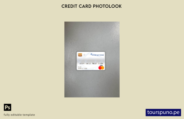 listo para imprimir Canadá JP Morgan Chase Bank Master tarjeta de débito fotoloo